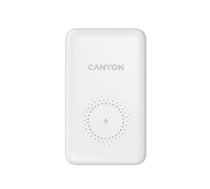 Canyon PB-1001 litija polimērs (LiPo) 10000 mAh Bezvadu uzlāde Balts