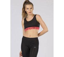 Women's sports top TOMMY LIFE black.