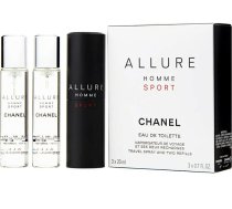 Chanel, Allure Homme Sport - EDT 20 ml (refillable bottle) + refill (2 x 20 ml), 60 ml 60 ml