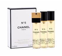 Chanel, No 5 EDT Refillable 3x20ml, 60ml