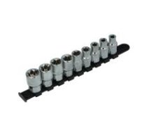 FASTER TOOLS ĀTRĀKI INSTRUMENTI Kontaktligzdu komplekts 1/2" - 9gab TORX