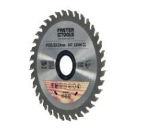 FASTER TOOLS ĀTRĀKI RĪKI TCT zāģa asmens ar YG6A zobiem 125 x 22,2 36