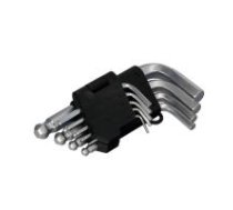FASTER TOOLS ĀTRĀKI INSTRUMENTI Sešstūra atslēgu komplekts - 9gab, īss 1,5 - 10