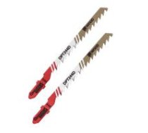 DRAUMET DRAUMET PREMIUM finierzāģu asmeņi T224D kokam 100mm 6TPI SK5 2gab.