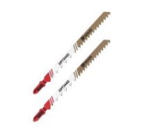DRAUMET DRAUMET PREMIUM zāģa asmeņi T344D finierzāģim kokam un PVC 132mm 6TPI SK5 2 gab.