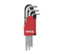 Hex key set 9 pc 1,5-10 mm (YT-0505)