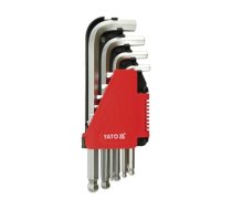 Hex key set 10 pc 2-12 mm (YT-0509)