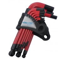 9pc short Arm Ball Point Hex Key Set (YJHK-710S)