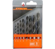 Woo Drill Set 3-10mm / 8Pcs, Plastic Case (22381)