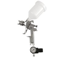 Air Paint Spray Gun with Manometer | 600 cm³ | Ø 1,4 mm (80902)