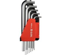 12PCS LONG S.A.E. HEX KEYS 1/16-3/8 (YT-5835)