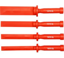 4-piece plastic scraper set, 19-22-25-38 mm (YT-0847)