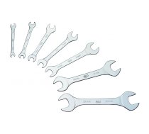 Double Open End Spanner Set | extra flat | 6 - 23 mm | 7 pcs. (9019)