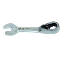 Ratchet Wrench, short, 15 mm (30715)