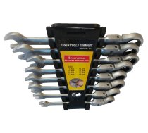 8-piece flexible ratchet wrench set, 8-19 mm (SK5001)