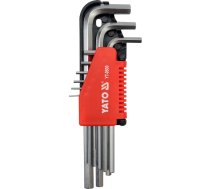 Hex key set 1,5-10 mm (YT-0500)