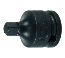 Impact Socket Adaptor | internal square 10 mm (3/8") - external square 6.3 mm (1/4") (171)