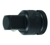 Impact Socket Adaptor | internal square 10 mm (3/8") - external square 12.5 mm (1/2") (174)