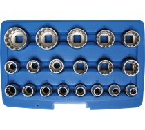 Socket Set, Gear Lock | 12.5 mm (1/2") drive | 19 pcs. (2152)