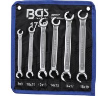 Open Double-Ring Spanner Set | 8x9 - 18x19 mm | 6 pcs. (1745)