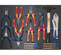 Tool Tray 3/3: Pliers, Parallel Pin Punch Set, Hammer | 17 pcs. (4011)