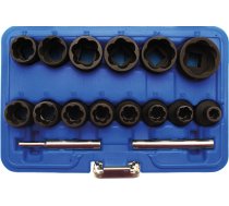 Special Socket Set / Screw Extractors | 12.5 mm (1/2") drive | 8 - 27 mm | 16 pcs. (5269)