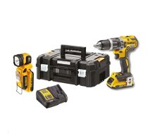 Urbjmašīna + lukturis DCD796D2F-QW DEWALT
