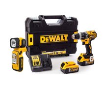 Urbjmašīna + lukturis DCD791D2F-QW DEWALT