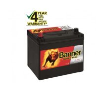 BANNER POWER BULL Ca/Ca akumulators, 12V, 60Ah, 480En