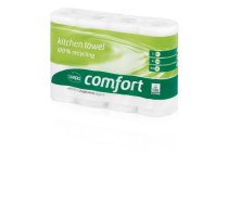 Kitchen rolls Comfort, 2- ply, 4 rolls, Wepa