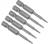 1/4" (6.3mm) Dr TORX impact bit, 5pcs. / T7 x 50mm CL508007