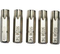 1/4" (6,3 mm) Dr TORX uzgalis, 5gab. / T20 x 25 mm S59234