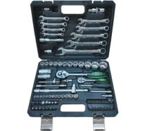 1/4" + 1/2" Dr. Uzgriežņu atslēgu komplekts 82gab. KRKSD082