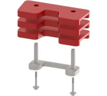 Komplekts ar atsvariem FD5 aizmugurējam sakabam (25 kg) 01237.035