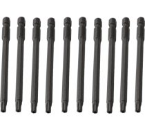 1/4" (6.3mm) Dr TORX-S impact bit, 10pcs. / T20 x 100mm CL510420