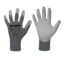 Work gloves coated PU-EKO Grey / 10 (XL) Grey 1803GREY10