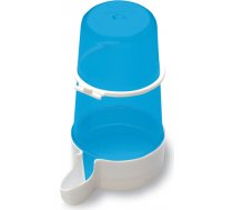 BIRD DRINKER 400 ML. WITH HOLDER - BLUE