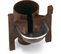 METAL & PLASTIC DRINKER HOLDER WITH PLUG