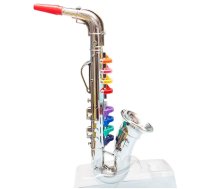 Rotaļu saksofons Jazz Music Silver