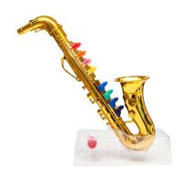Rotaļu saksofons Jazz Music Gold
