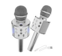 Bērnu mikrofons karaoke Silver Bluetooth WS-858