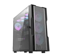 Korpusas DarkFlash DK431 4 ARBG FAN (JUODA)