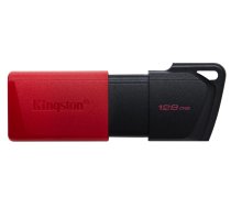 Kingston | USB Flash Drive | DataTraveler Exodia | 128 GB | USB 3.2 Gen 1 | Black/Red