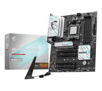 MSI B840 GAMING PLUS WIFI | Processor family AMD | Processor socket AM5 | DDR5 | Supported hard disk drive interfaces SATA, M.2 | Number of SATA connectors 4