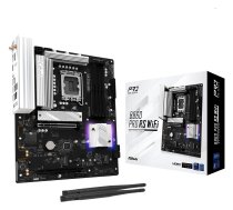ASRock B860 PRO RS WIFI | Processor family Intel | Processor socket LGA1851 | DDR5 | Supported hard disk drive interfaces SATA, M.2 | Number of SATA connectors 4