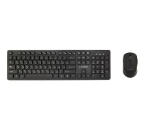 Gembird KBS-WCH-04-RU | Keyboard and Mouse Set | Wireless | Russian | Black