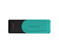 Kingston USB Flash Drive | DataTraveler Exodia S | 128 GB | USB 3.2 Gen 1 | Black/Turquoise