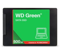 SSD WESTERN DIGITAL Green 500GB 3D NAND Read speed 545 MBytes/sec 2,5" MTBF 2000000 hours WDS500G5G0A