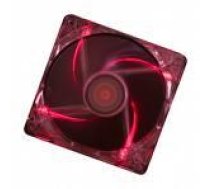CASE FAN 120MM TRANSP 3PIN+4P/RED 12V XF046 XILENCE