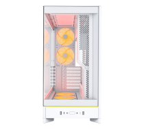 Case MONTECH HS02 PRO MidiTower Case product features Removeable HDD basket/Transparent panel Not included ATX MicroATX MiniITX Colour White HS02PRO(W)